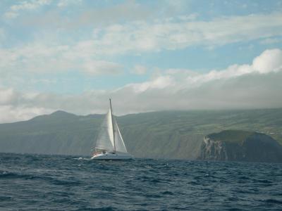 Arrivee aux acores