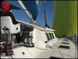 Marquise 56 sous spi vers le cercle polaire