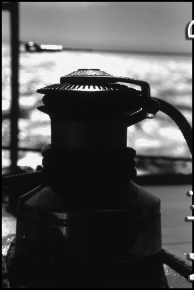 Winch à contre jour